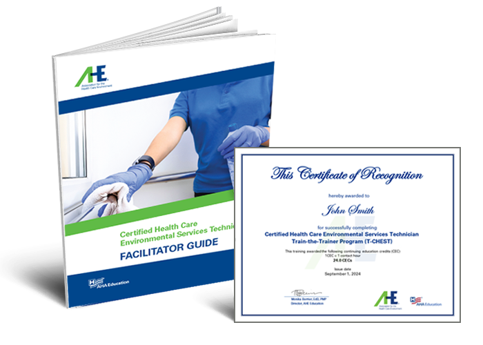 AHE T-CHEST Facilitator Guide and Certificate of Recognition