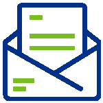 letter in envelope icon