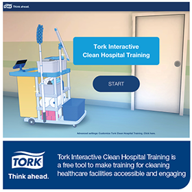 Tork Interactive Clean Hospital Training