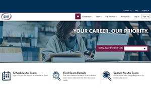 PSI Testing Invitation Code Landing Page