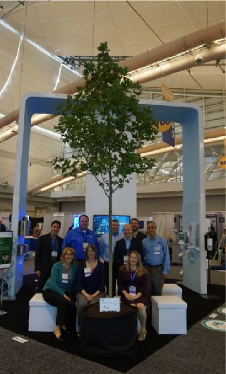 Tork donated a tree at AHE's annual Exchange conference